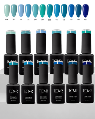 Take Over “The Blues” Gel Polish Collection 12pc