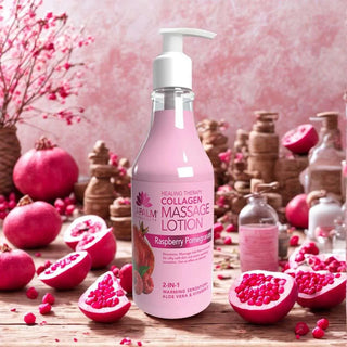 LA PALM Healing Therapy Massage Lotion “Raspberry Pomegranate “