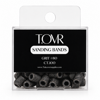 Take Over Black 3mm Sanding Bands ct.100