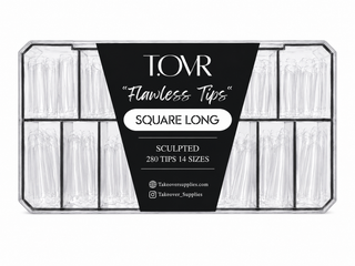 Take Over Soft Gel Extension Tips 280pcs Square