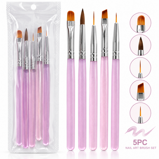 Detail & Design Brush Set – 5p
