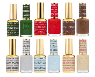 DND DC Santa Baby Gel & Lacquer 6pc Bundle