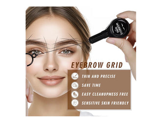 Retractable Brow Mapping String Pre-inked Microblading String for Eyebrow Marking Measuring String for Eyebrow (White)