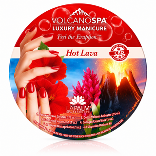 Volcano Spa Luxury Manicure 8 Step Kit