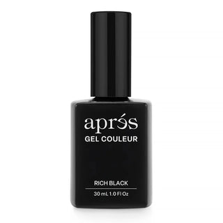 Apres Rich Black Gel Polish