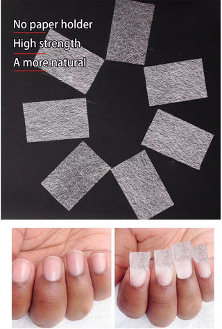 Nail Extension Fiber Glass Sheet (10 Sheets)