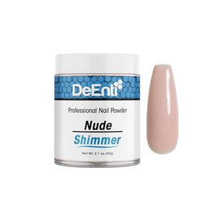 DeEnti Acrylic Nail Shimmer Powder Nude 2oz