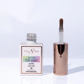 Cre8tion Glitter Top Coat 01 15ml