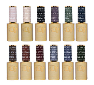 DND Diva Cozy Bonfire Night Gel & Lacquer 12pc Bundle