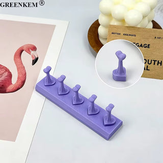 Heart Nail Practice Stand - Non Magnetic