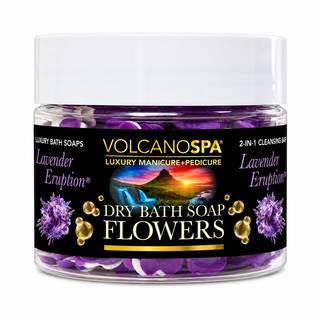 Volcano Spa Dry Bath Soap Flowers 12oz