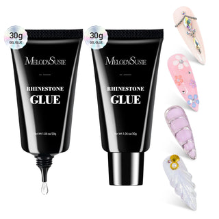 MelodySusie Nail Rhinestone Glue 30g - 2Pcs