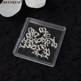 Rhinestone Alphabet Nail Charms – A–Z