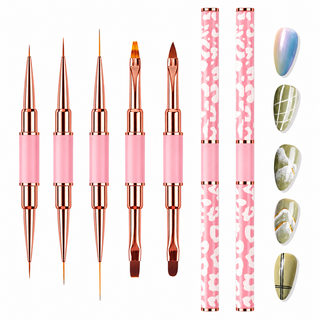 Leopard Nail Art Brush Set