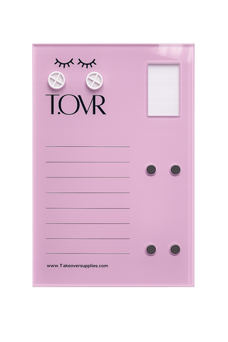 Take Over Lash Tile with Tweezer Magnet Holder