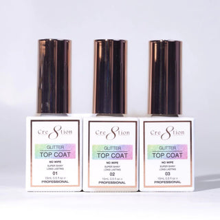 Cre8tion Glitter Top Coat 01 15ml