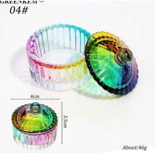 Small Rainbow Dappen Dish