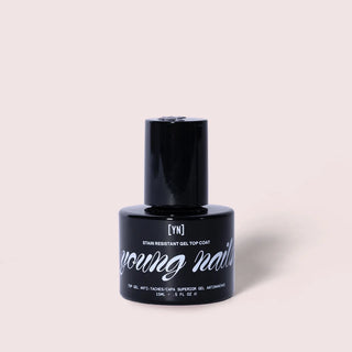 Young Nails STAIN RESISTANT TOP COAT GEL, 15ML