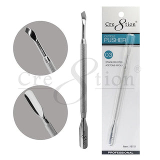 Cre8tion Stainless Steel Cuticle Pusher