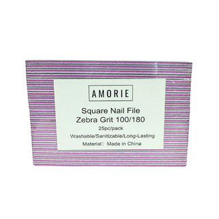 Amorie Nail File Pack  100/180