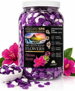 Volcano Spa Dry Bath Soap Flowers - 1 Gallon