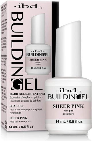 IBD Building Gel, 0.5 fl oz, Sheer Pink