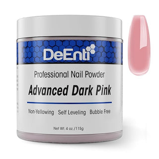 DeEnti Acrylic Nail Powder Advanced Dark Pink 4oz