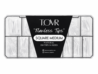Take Over Soft Gel Extension Tips 280pcs Square