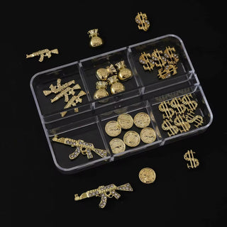 Money Nail Charms