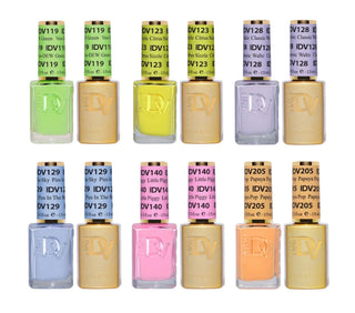 DND Diva Spring Gel & Lacquer 6pc Bundle