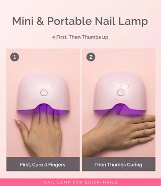 MelodySusie P-ART06G Rechargeable & Cordless LED/UV Nail Lamp