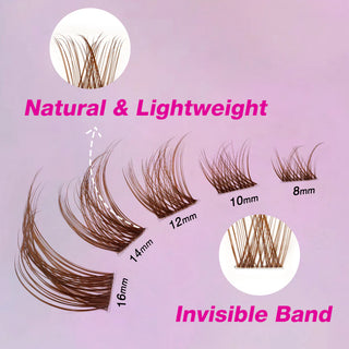 Veyes DIY Clusters - Brown LuxeBold