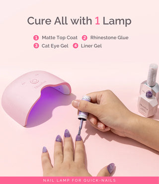 MelodySusie P-ART06G Rechargeable & Cordless LED/UV Nail Lamp