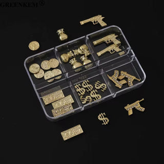 Money Nail Charms