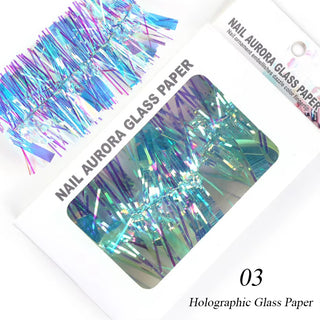Nail Aurora Glass Paper