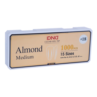 DND GEL TIPS - ALMOND