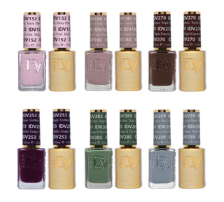 DND Diva Earth be Told Gel & Lacquer  6pc Bundle