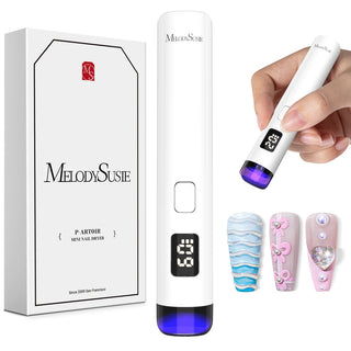 MelodySusie P-Art01R Rechargeable Mini LED/UV Nail Art Lamp