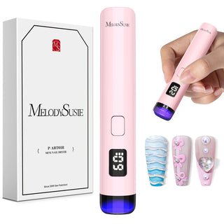 MelodySusie P-Art01R Rechargeable Mini LED/UV Nail Art Lamp