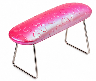 Heart Print Nail Arm Rest