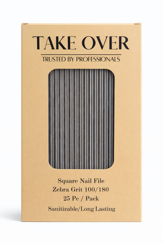 Take Over Nail File Pack  100/180