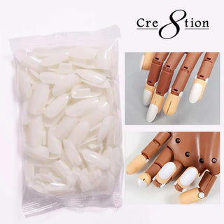 Cre8tion Refill Nail Tips for Joint Pratice Hand 100pc