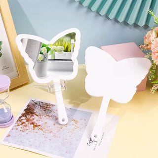 Butterfly Shape Hand Held Mirror