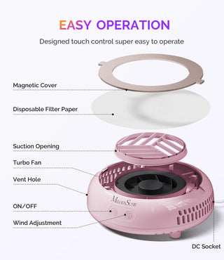 MelodySusie HProA Nail Dust Collector