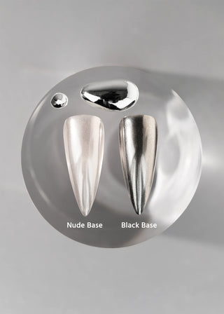 V Beauty Pure Chrome Powder - Steel