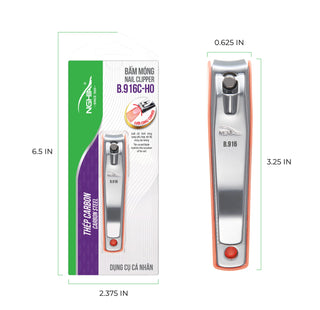NGHIA Advance Self-Collecting Nail Clipper - B.916 (Stainless Steel)