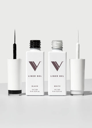 V BEAUTY PURE LINER GEL BLACK & WHITE DUO PACK