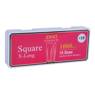 DND SOFT GEL TIPS - SQUARE