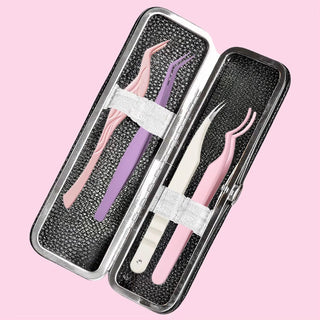 Leather Lash Tweezer Case