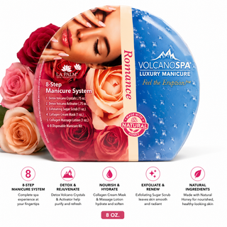 Volcano Spa Luxury Manicure 8 Step Kit